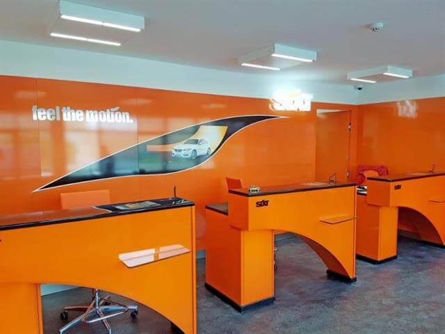 interior design orange color